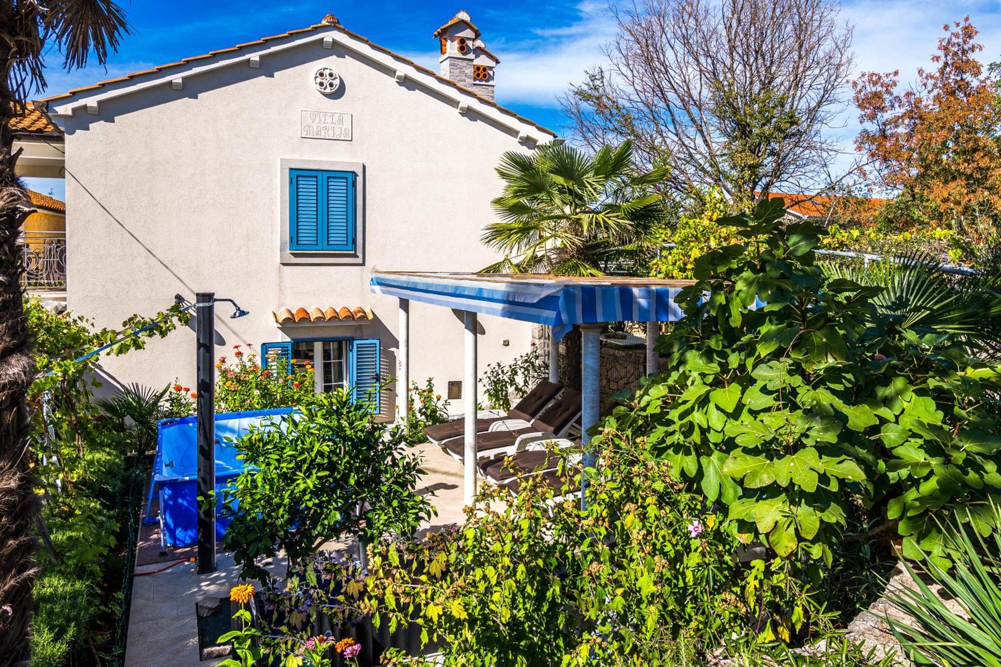 Apartment Villa Marija, Pinezici Krk Town Exterior foto